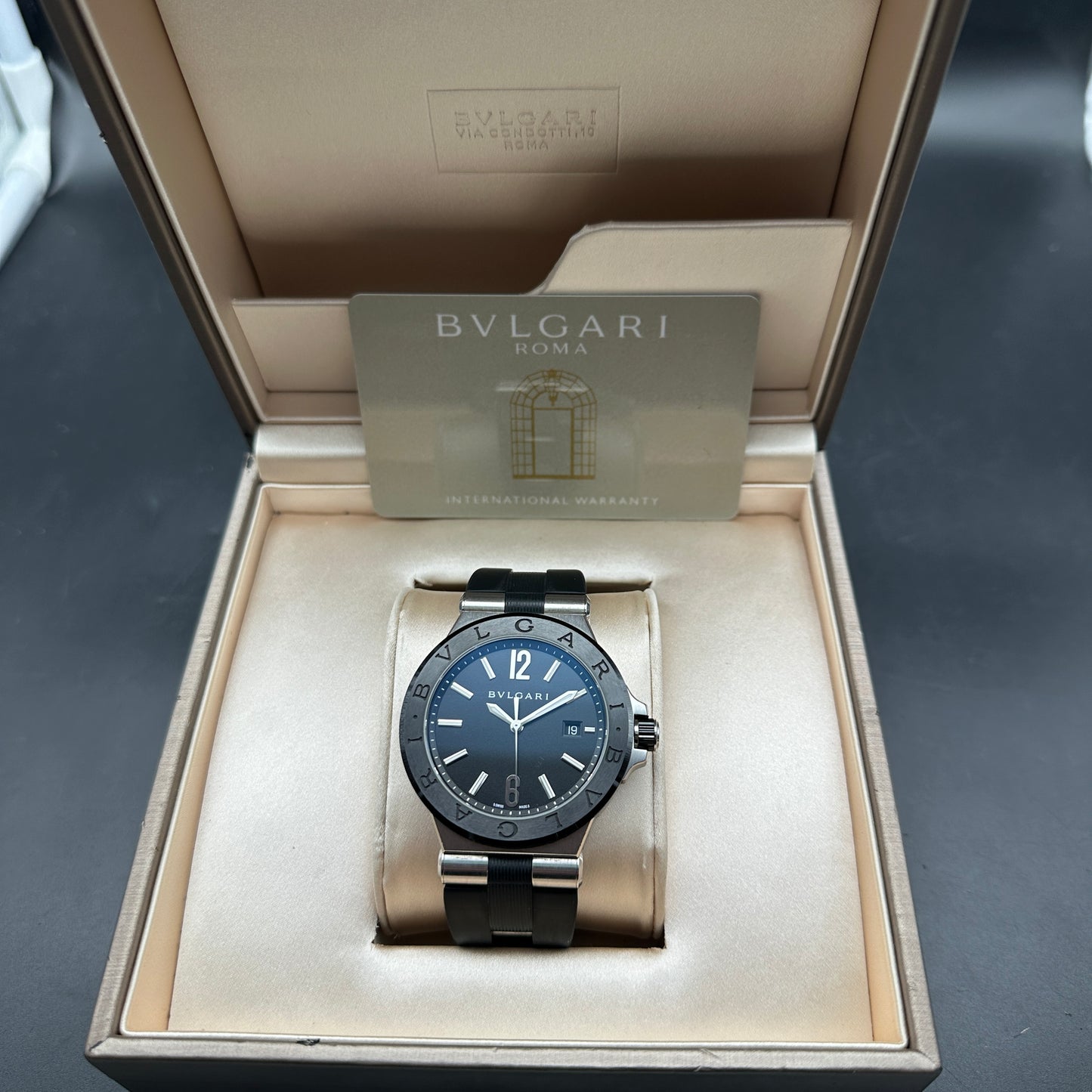 BULGARI DIAGONO 42mm FULL SET 2020