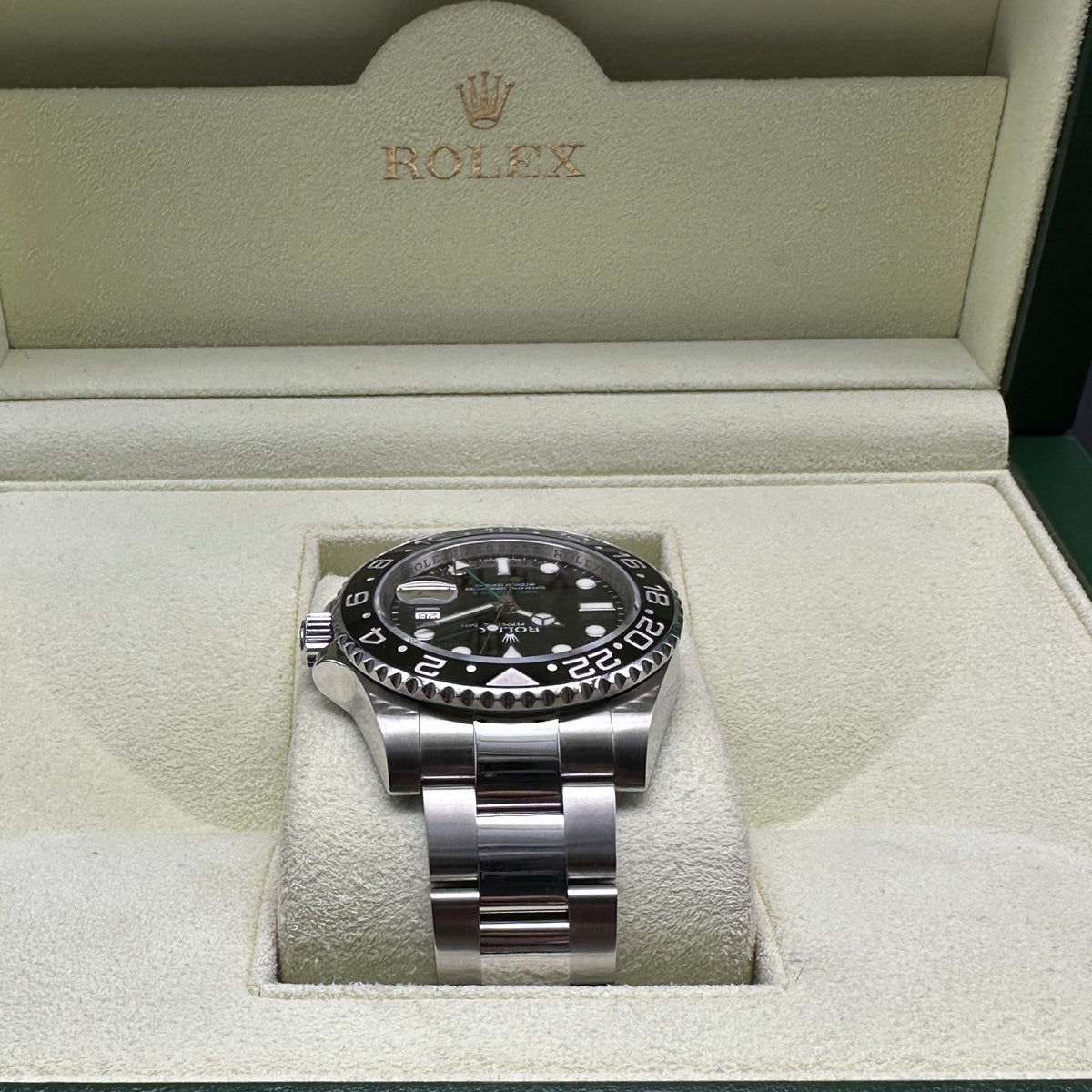 ROLEX GMT MASTER II 116710LN FULL SET 2008