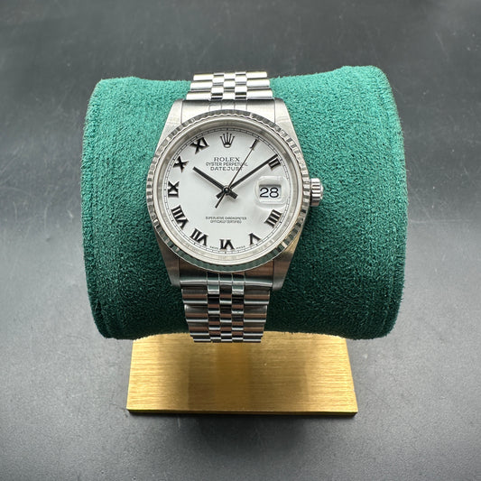 ROLEX DATEJUST 36mm 16234 FULL SET 2005