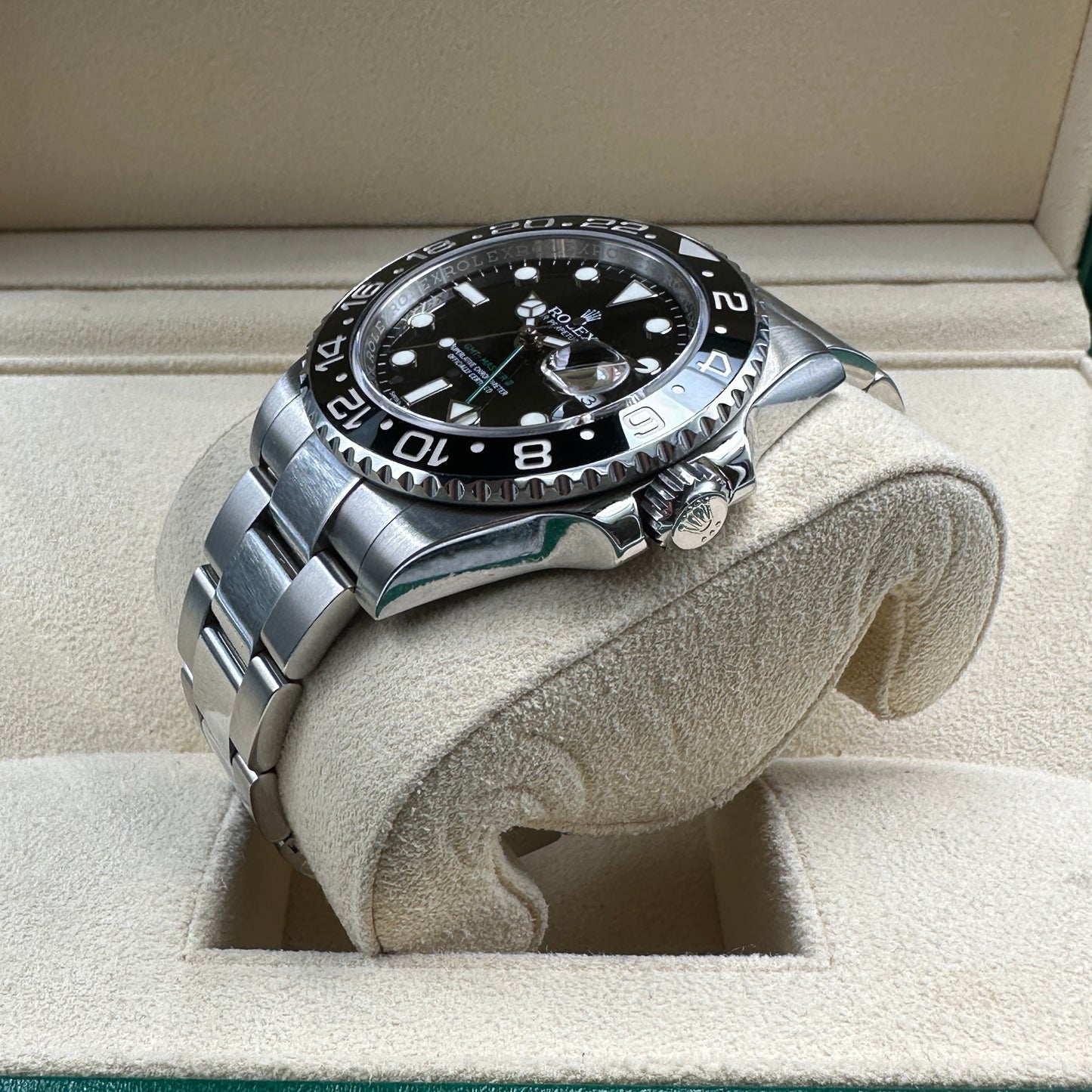 ROLEX GMT MASTER II 40mm 116710LN FULL SET 2017