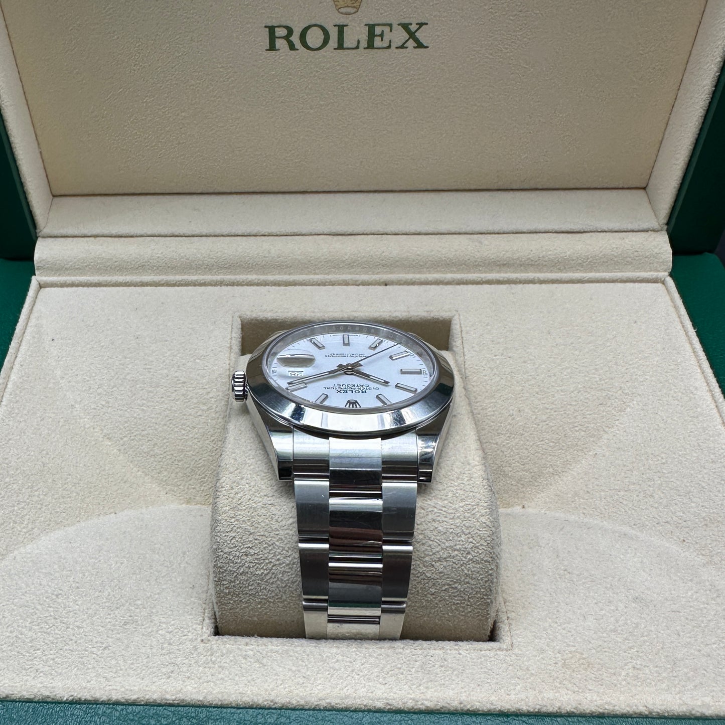 ROLEX DATEJUST 41mm 126300 FULL SET 2019