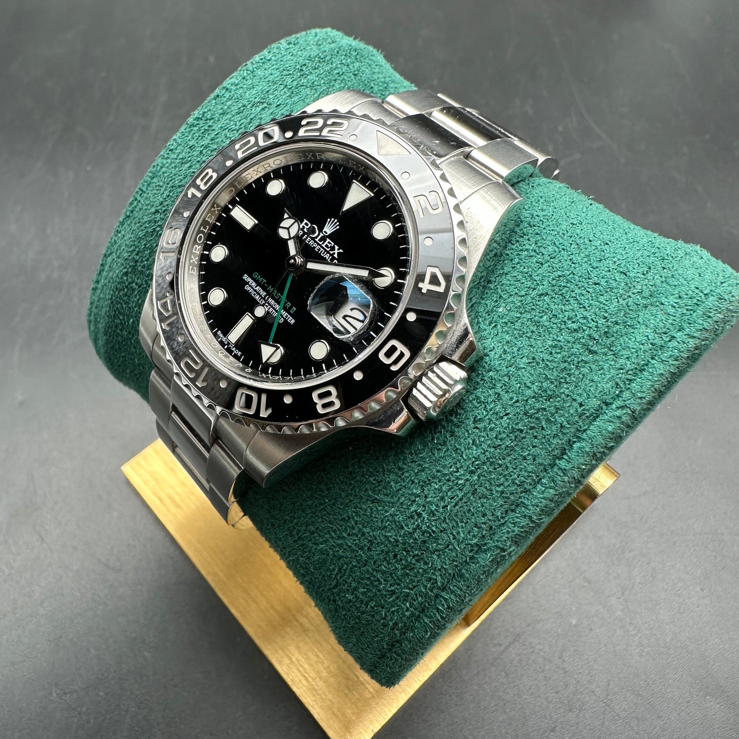 ROLEX GMT MASTER II 116710LN FULL SET 2014