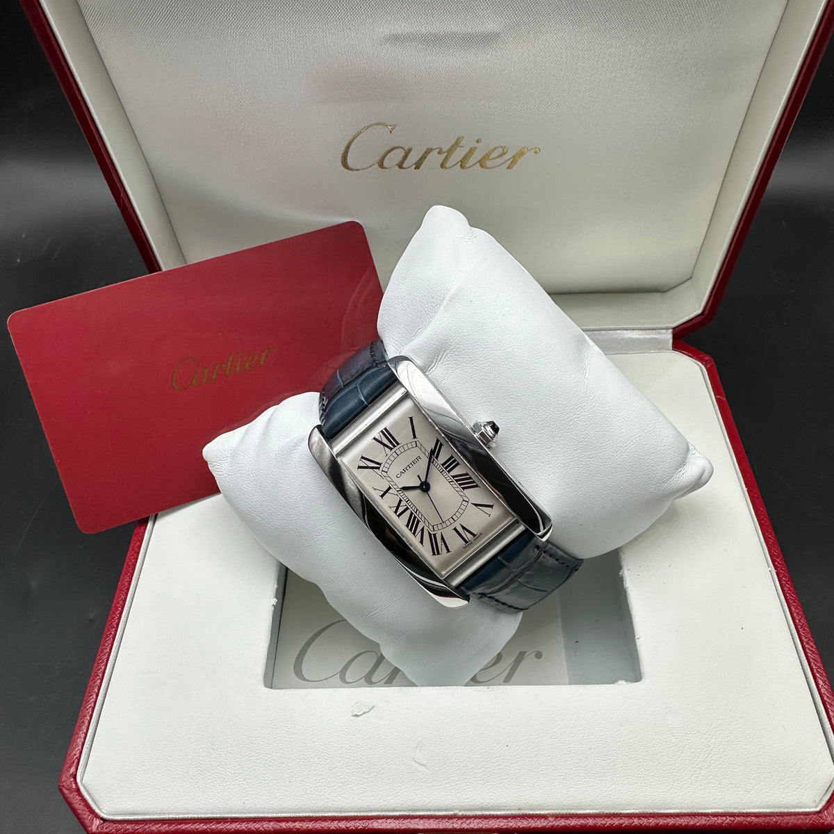CARTIER TANK AMERICAINE WSTA0018 FULL SET 2018