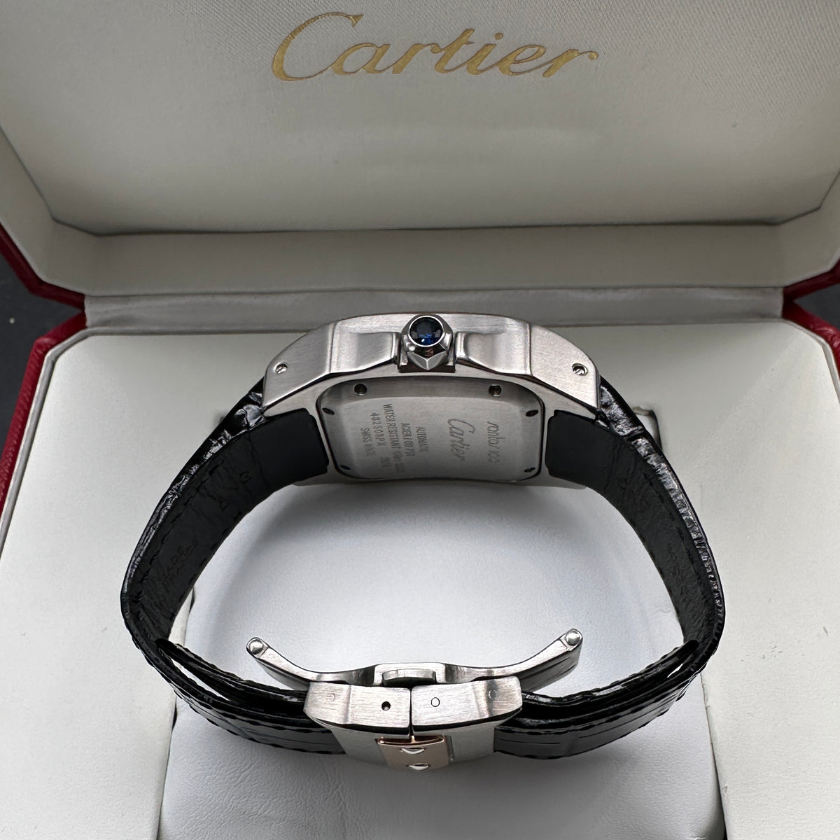 CARTIER SANTOS 100 ACCIAIO/ORO FULL SET 2014