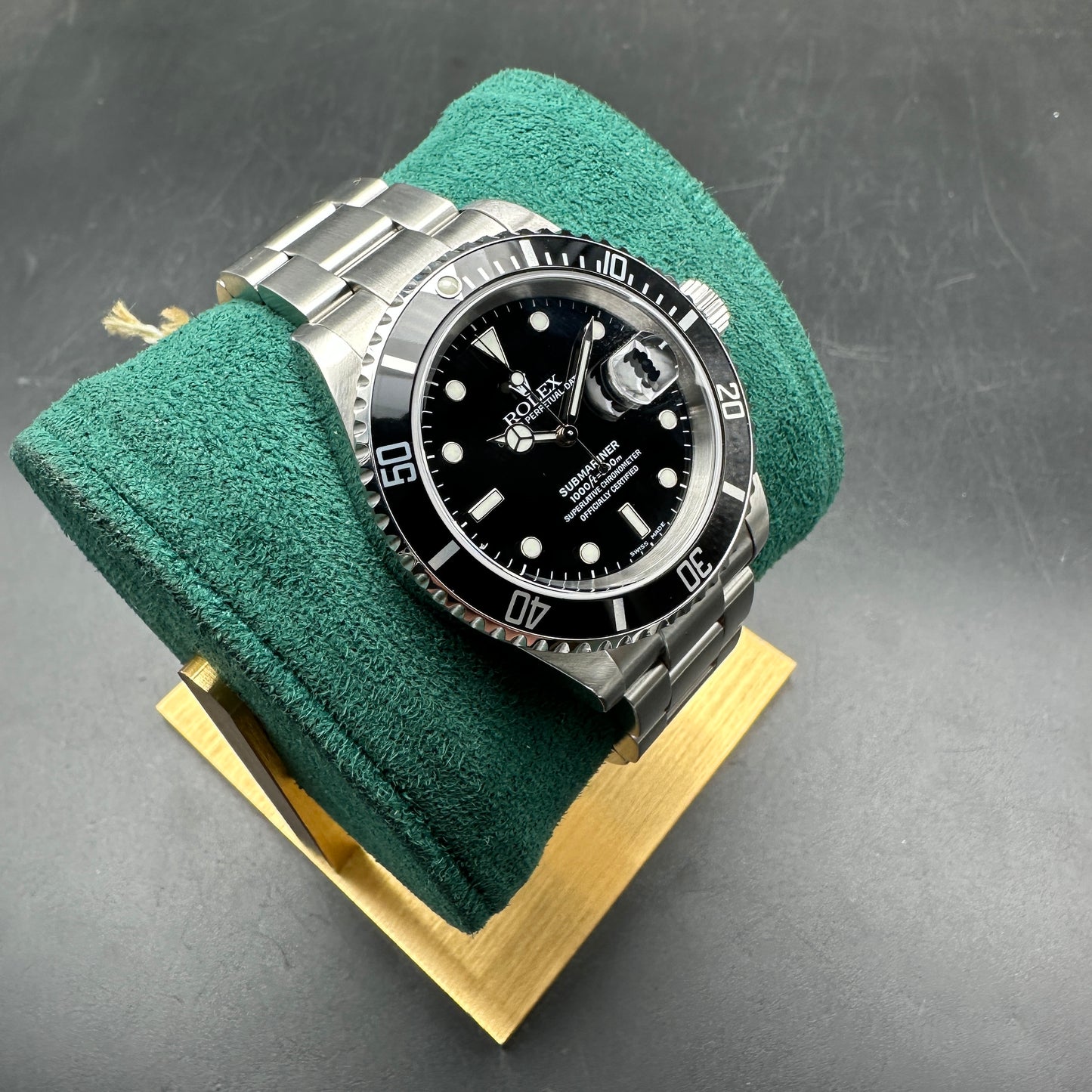 ROLEX SUBMARINER 16610 FULL SET 2005