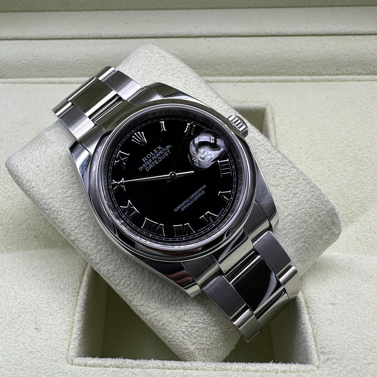 ROLEX DATEJUST 36mm 116200 FULL SET 2008
