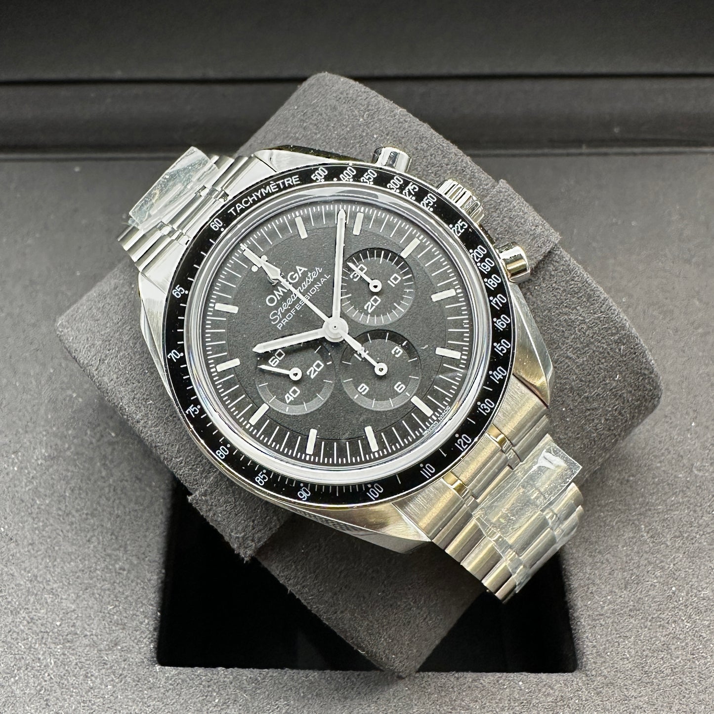 OMEGA SPEEDMASTER MOONWATCH DOPPIO ZAFFIRO NUOVO FULL SET