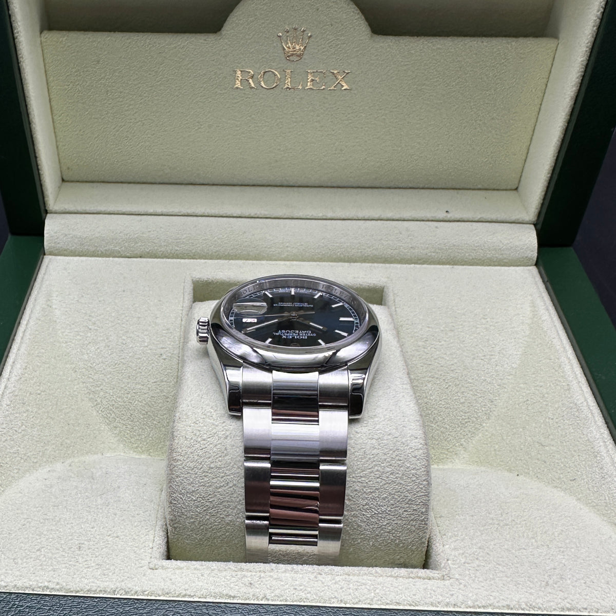 ROLEX DATEJUST 36mm 116200 FULL SET ITALIA 2007