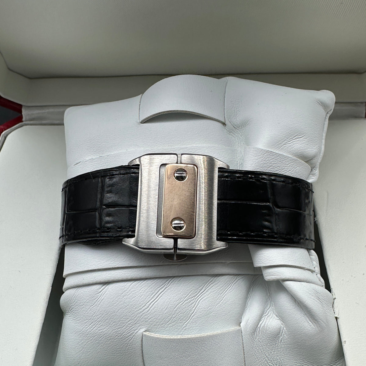 CARTIER SANTOS 100 ACCIAIO/ORO FULL SET 2014