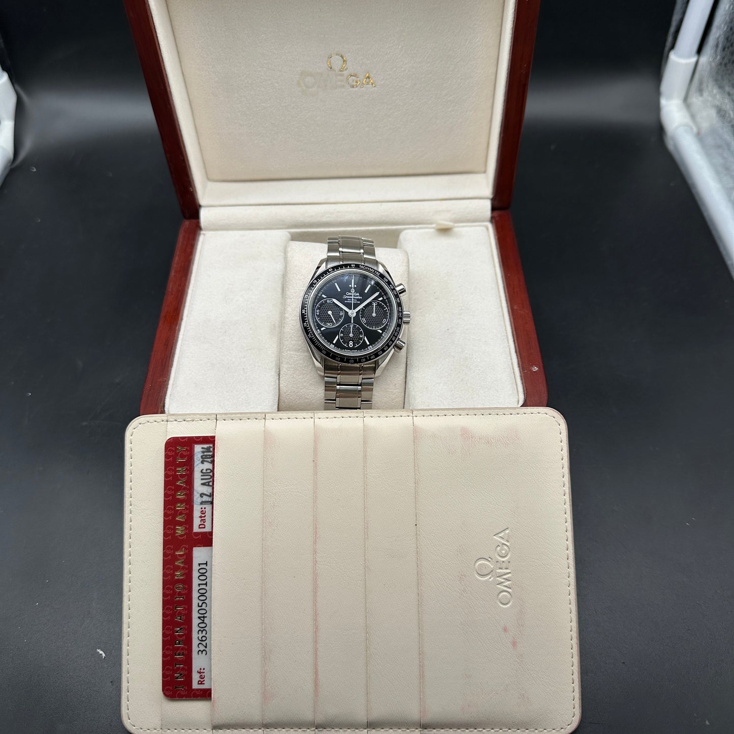 OMEGA SPEEDMASTER RACING 40MM FULL SET 2014