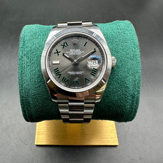 ROLEX DATEJUST 41mm 126300 FULL SET 2019