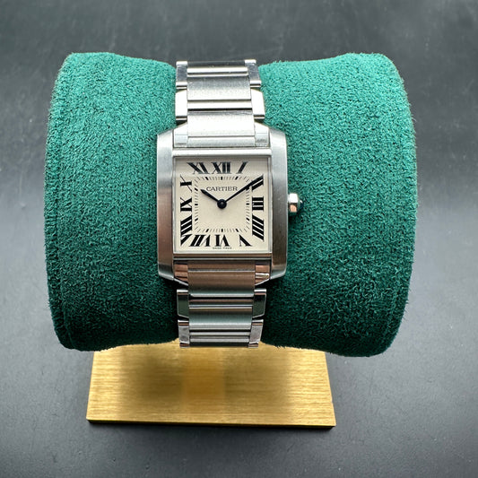 CARTIER TANK FRANCESE WSTA0005 FULL SET 2017
