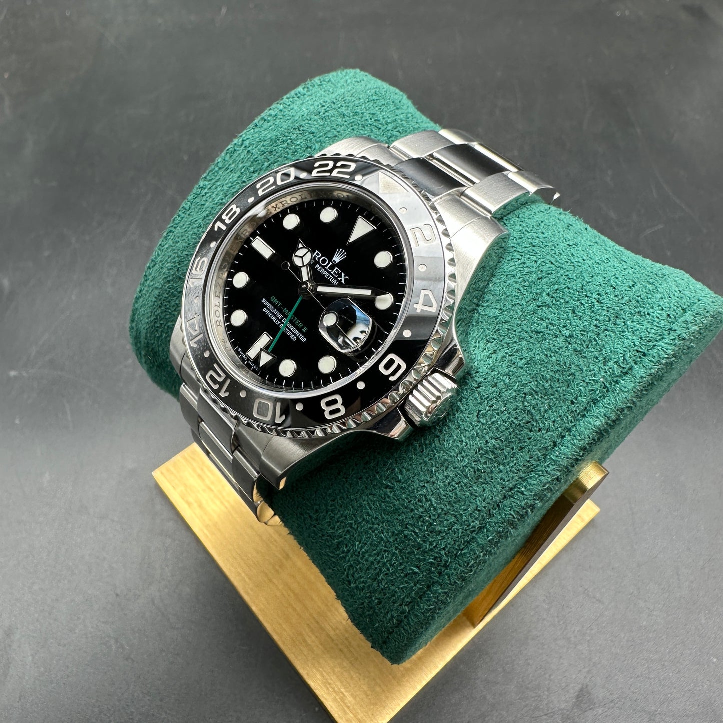 ROLEX GMT MASTER II 116710LN FULL SET 2009