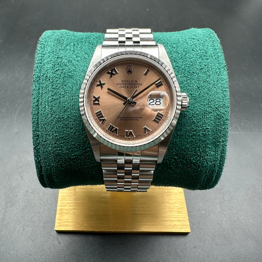 ROLEX DATEJUST 36mm 16234 FULL SET 2002