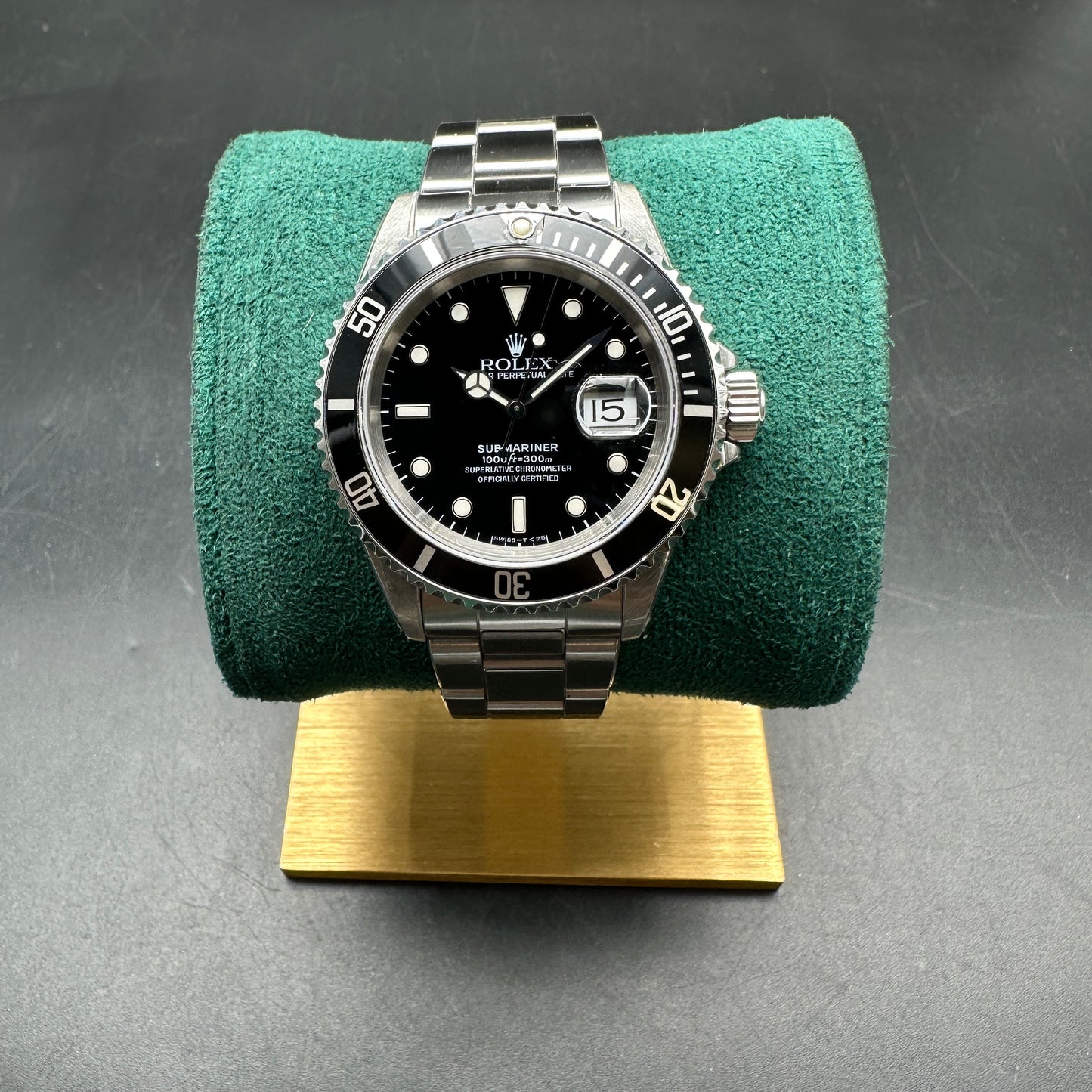 ROLEX SUBMARINER 40mm 16610 FULL SET 1998