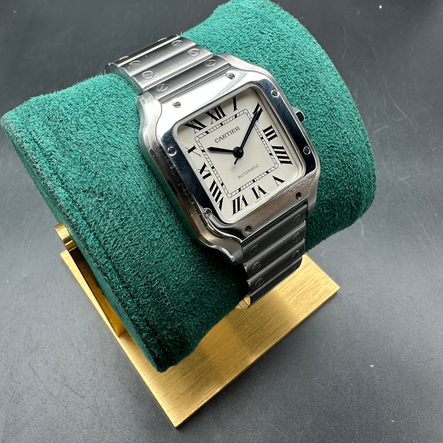 CARTIER SANTOS MEDIUM WSSA0010 FULL SET 2018