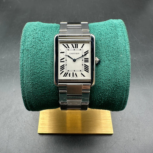 CARTIER TANK SOLO MEDIUM W5200014 FULL SET 2018