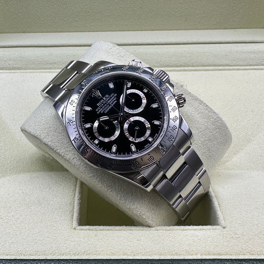 ROLEX DAYTONA 40mm 116520 FULL SET 2013 CHROMALIGHT “APH” STACCATO