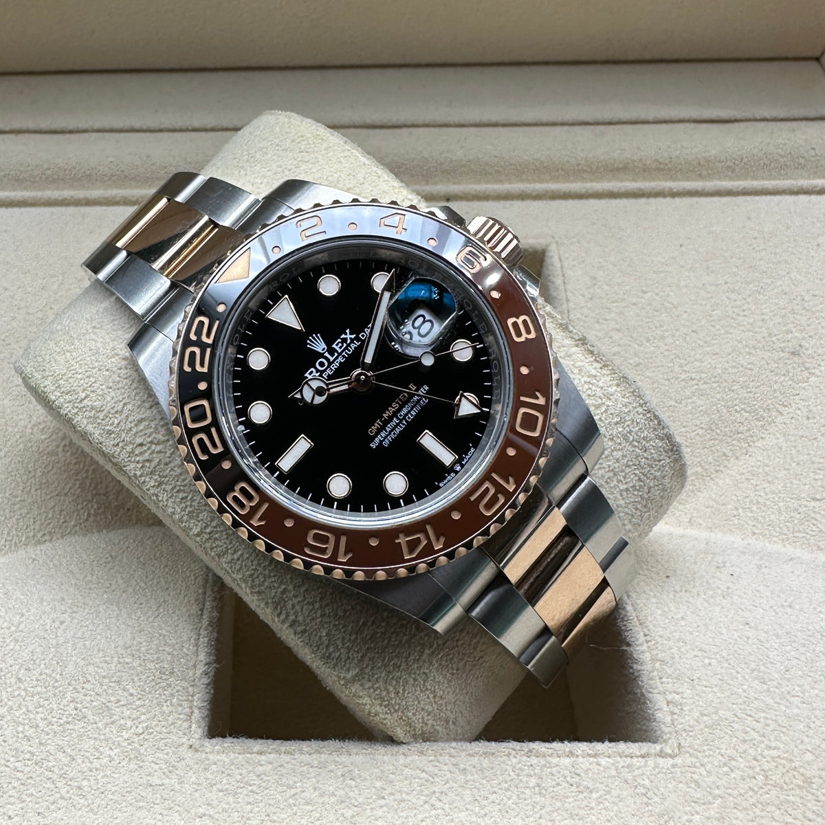 ROLEX GMT MASTER II 126711CHNR FULL SET 2020
