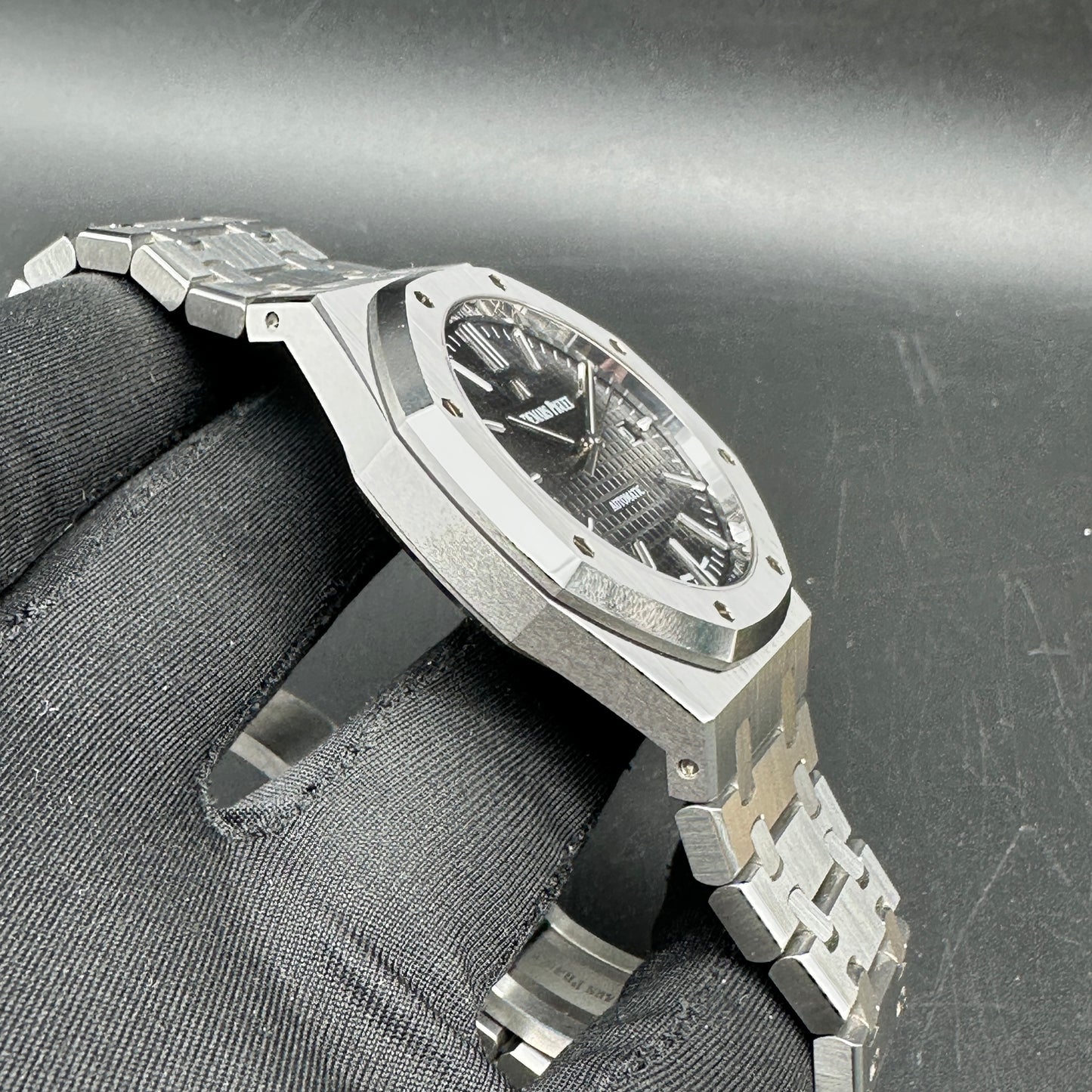 AUDEMARS PIGUET ROYAL OAK 41mm 15400ST FULL SET 2017