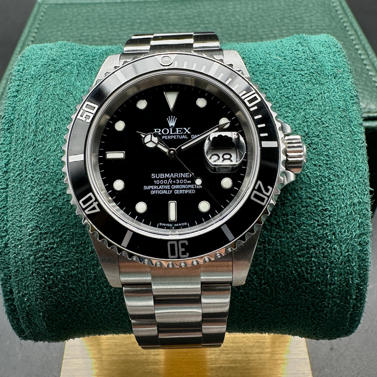 ROLES SUBMARINER 40mm 16610 FULL SET 2005