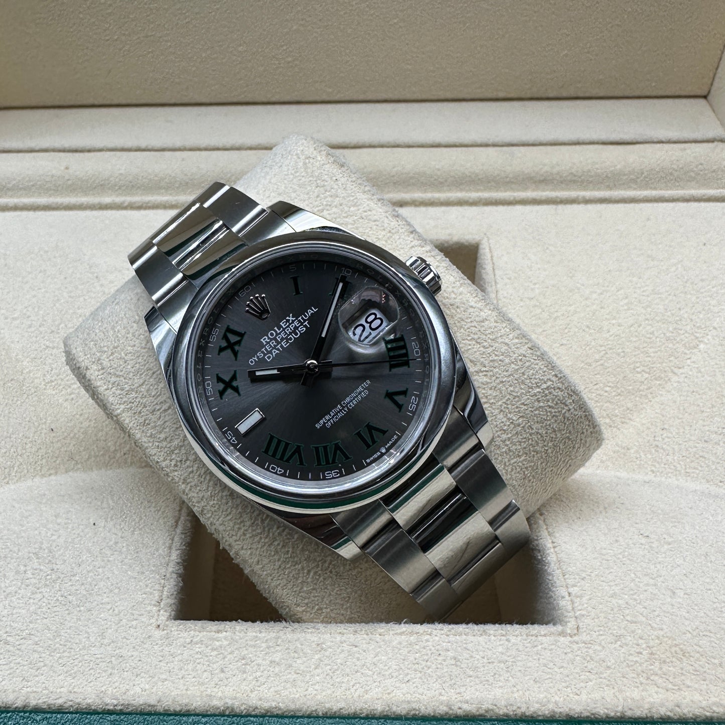ROLEX DATEJUST 36mm 126200 FULL SET2021