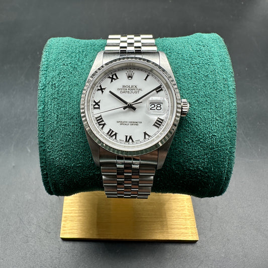 ROLEX DATEJUST 36mm 16234 FULL SET 2004