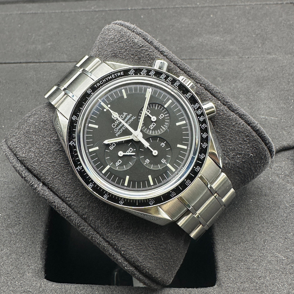 OMEGA SPEEDMASTER MOONWATCH BIG BOX 42MM DOPPIO ZAFFIRO
