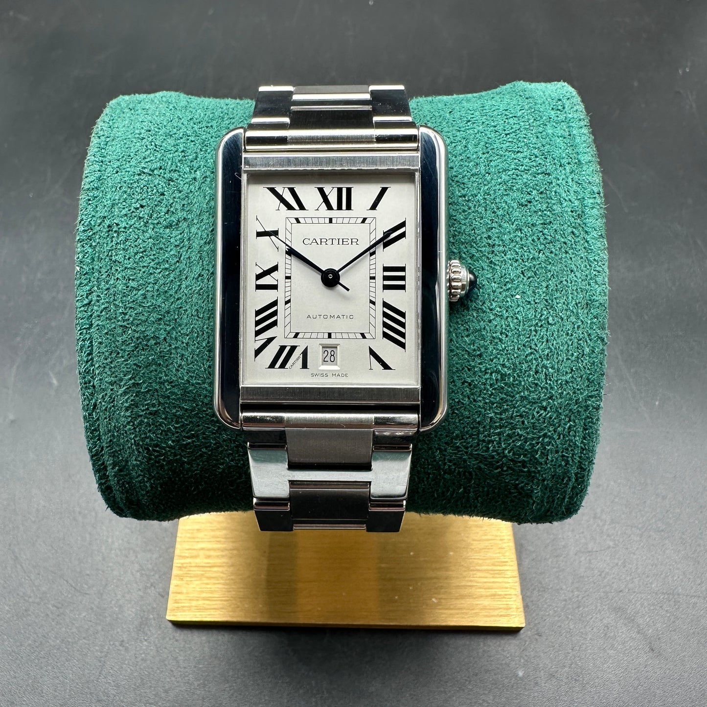 CARTIER TANK SOLO LARGE FULL SET 2018