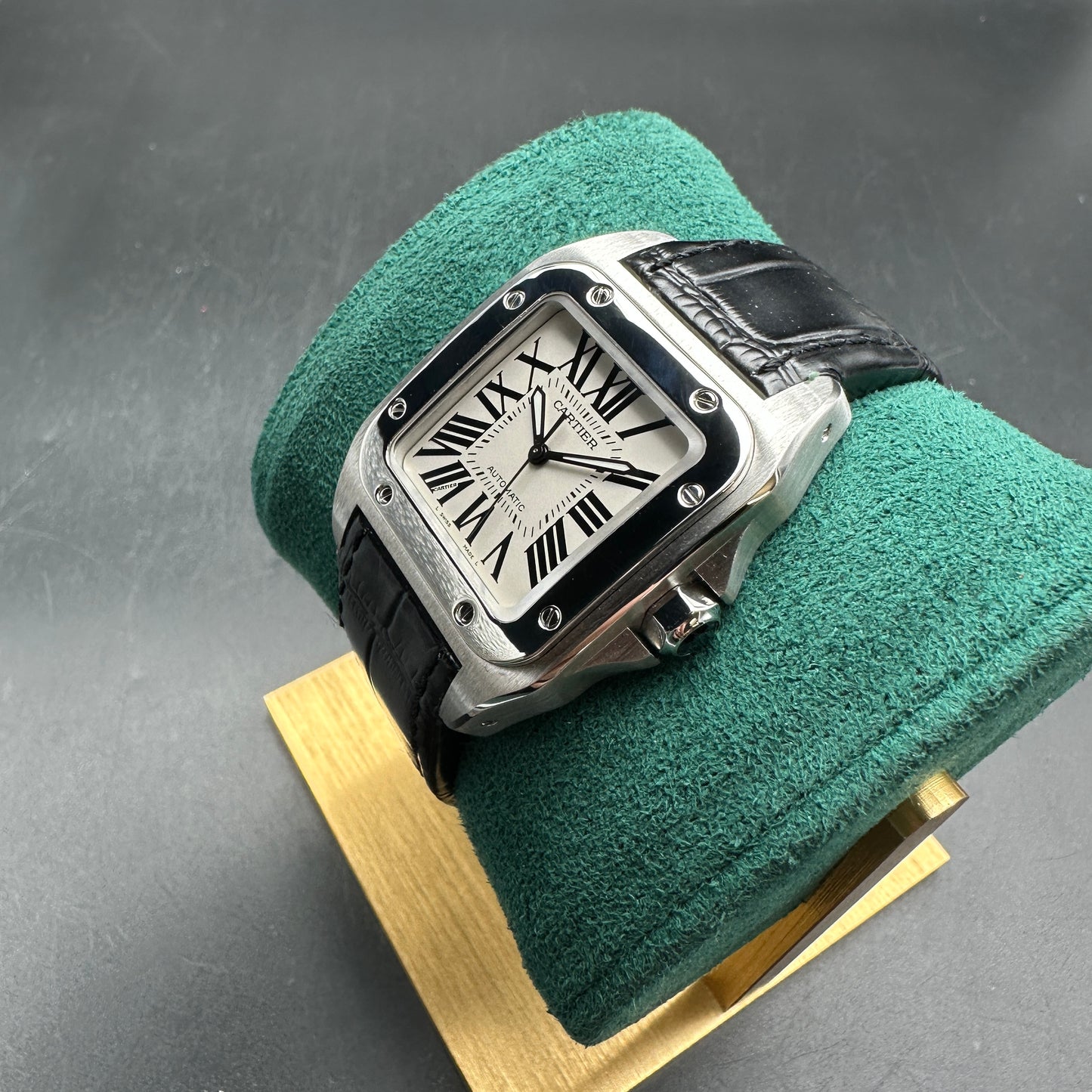 CARTIER SANTOS 100 2878 FULL SET 2012