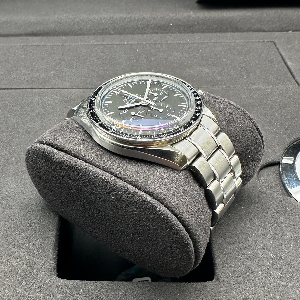 OMEGA SPEEDMASTER MOONWATCH BIG BOX 42MM DOPPIO ZAFFIRO