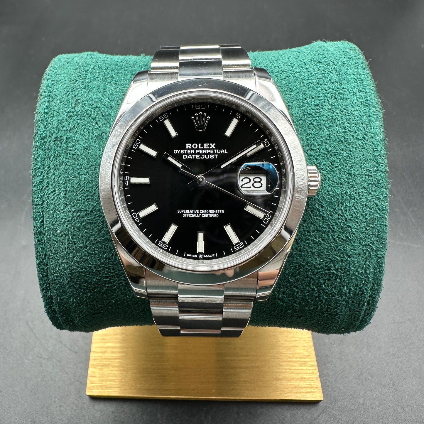 ROLEX DATEJUST 41mm 126300 FULL SET 2019