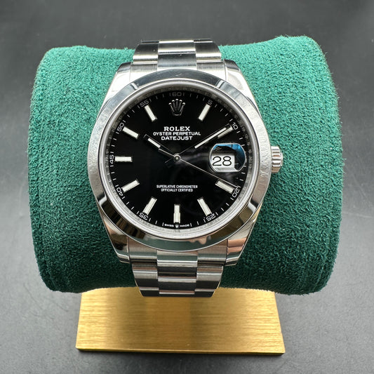 ROLEX DATEJUST 41mm 126300 FULL SET 2019