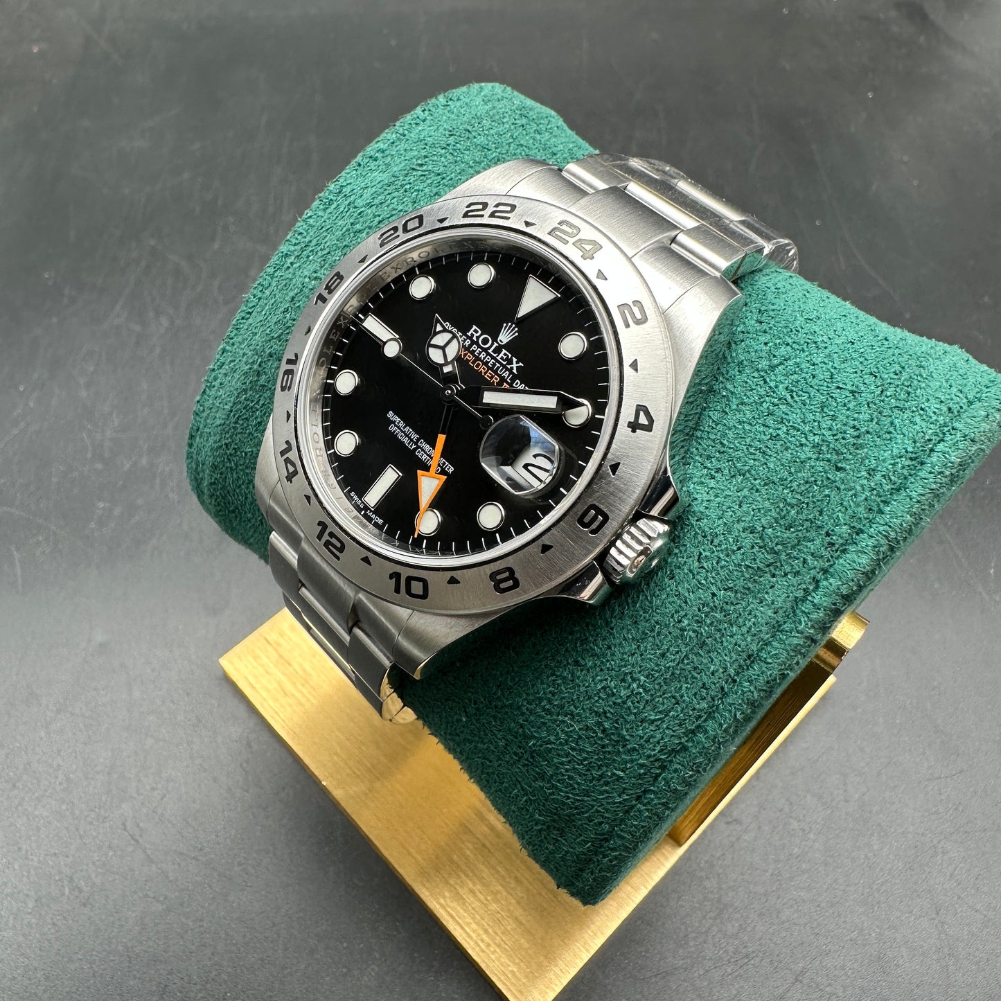 ROLEX EXPLORER II 42mm 216570 FULL SET 2016