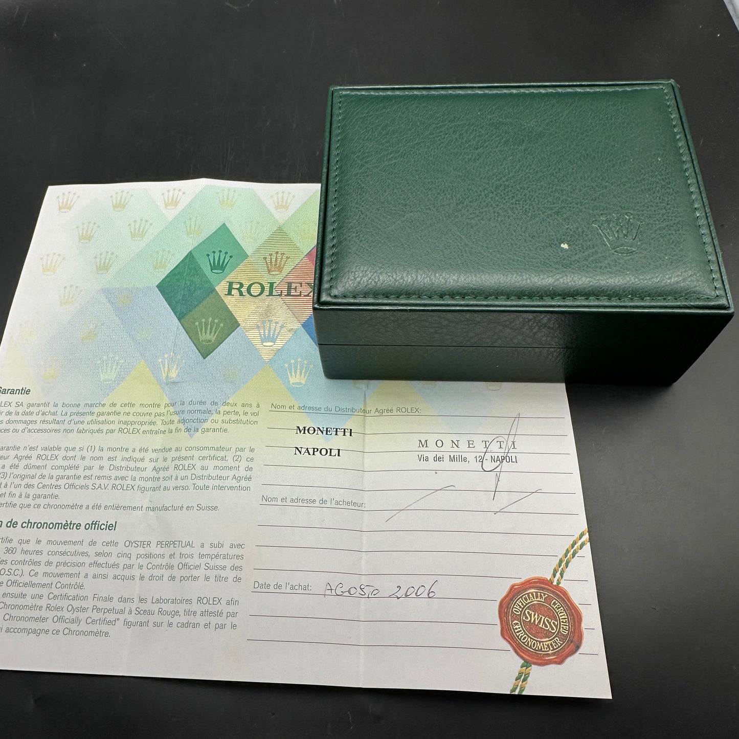 ROLEX EXPLORER 36mm 114270 FULL SET 2006