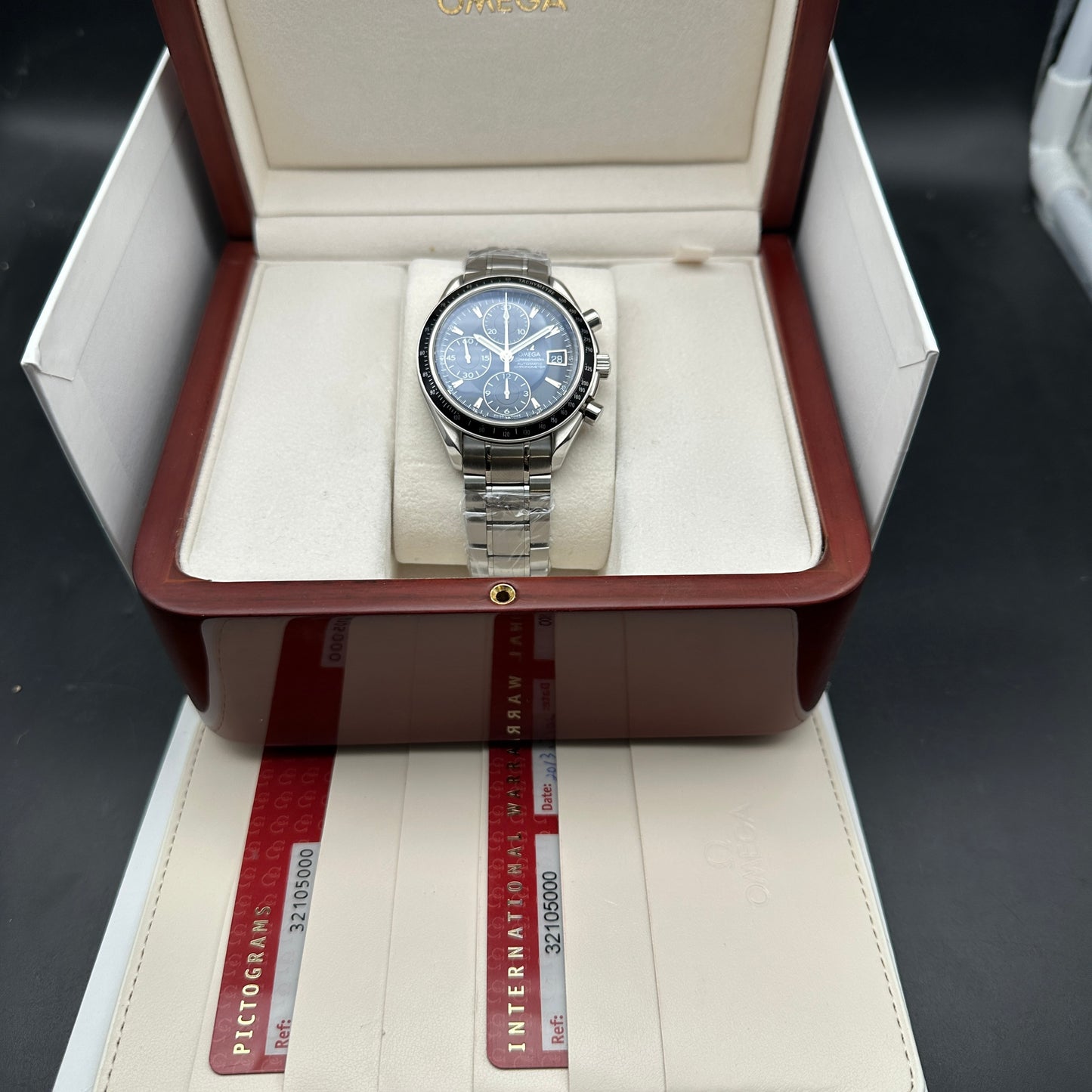 OMEGA SPEEDMASTER 40mm 32105000 FULL SET 2013