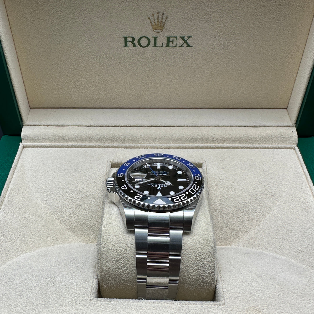 ROLEX GMT MASTER II 40mm 116710BLNR FULL SET 2014