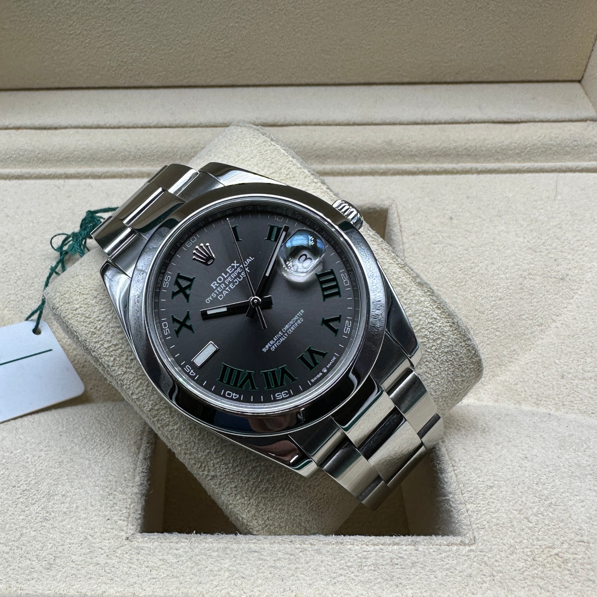 ROLEX DATEJUST 41mm 126300 FULL SET 2019