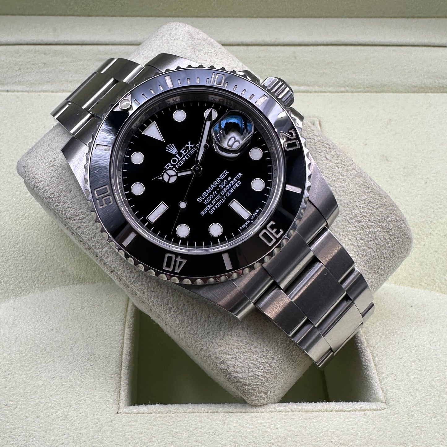 ROLEX SUBMARINER 40MM 116610LN FULL SET 2013