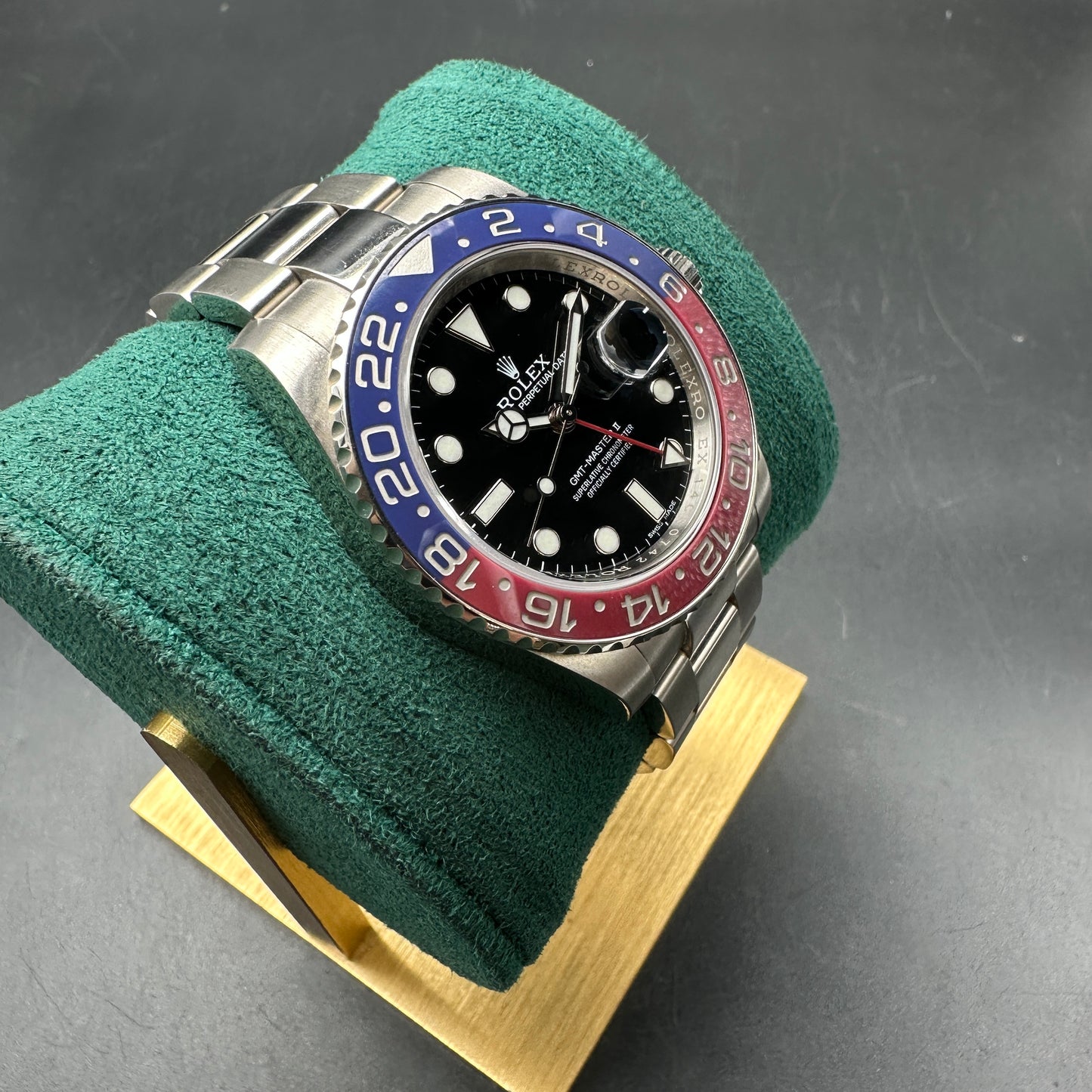 ROLEX GMT MASTER II 116719BLRO FULL SET 2016