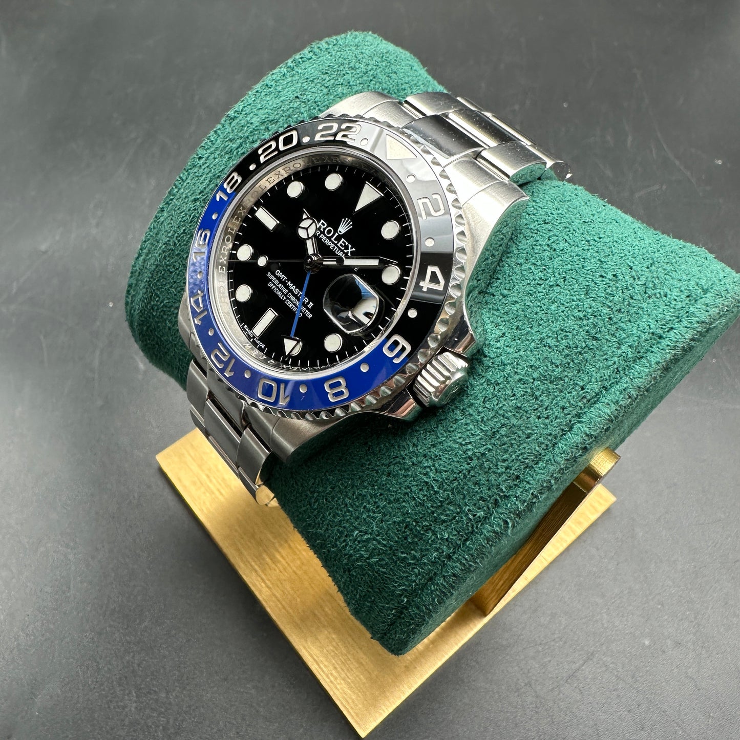 ROLEX GMT MASTER II 116710BLNR FULL SET 2014