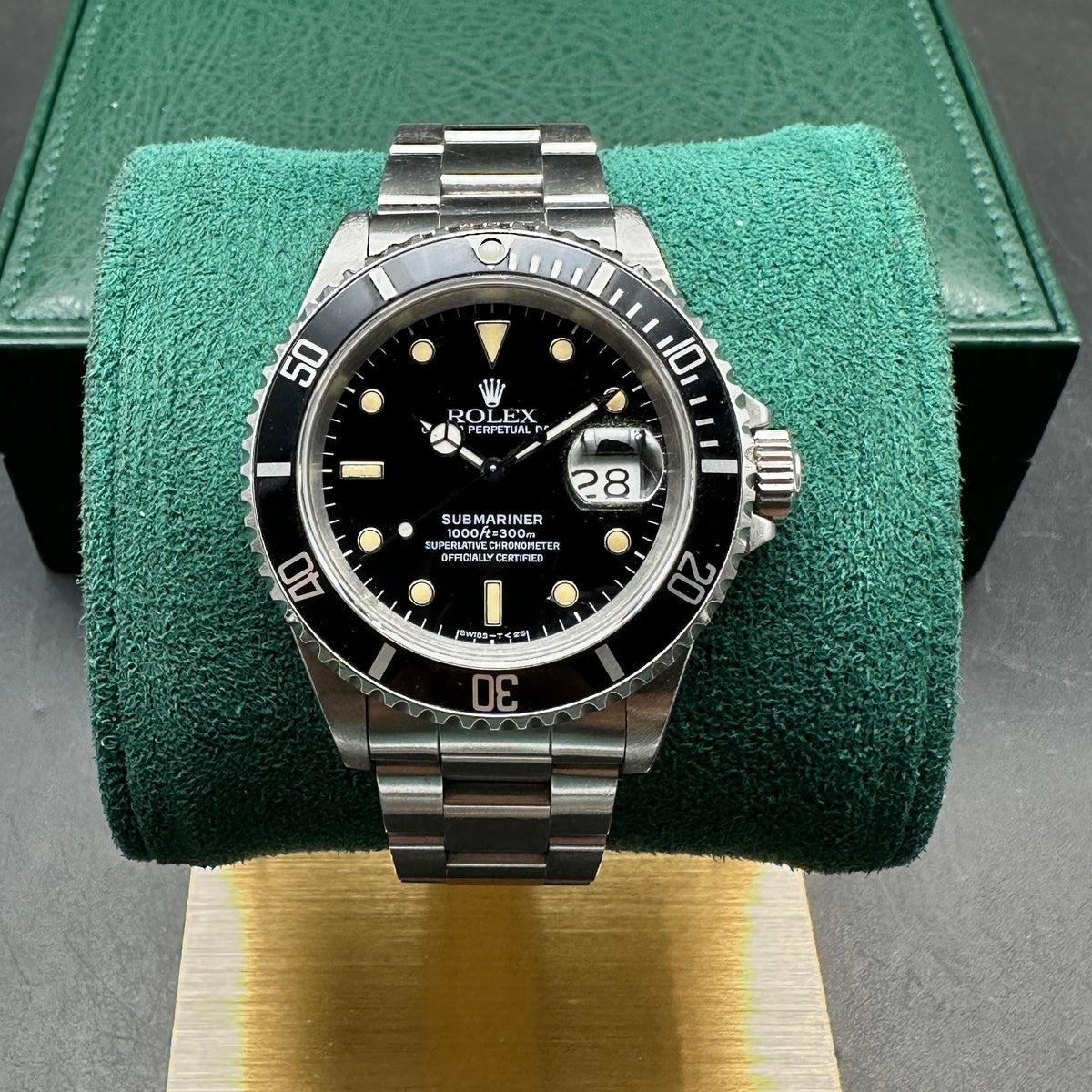 ROLEX SUBMARINER 40mm 16610 FULL SET 1992