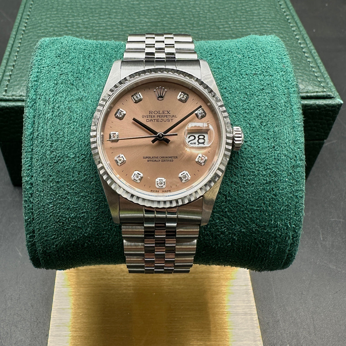ROLEX DATEJUST 36mm 16234 FULL SET 1997