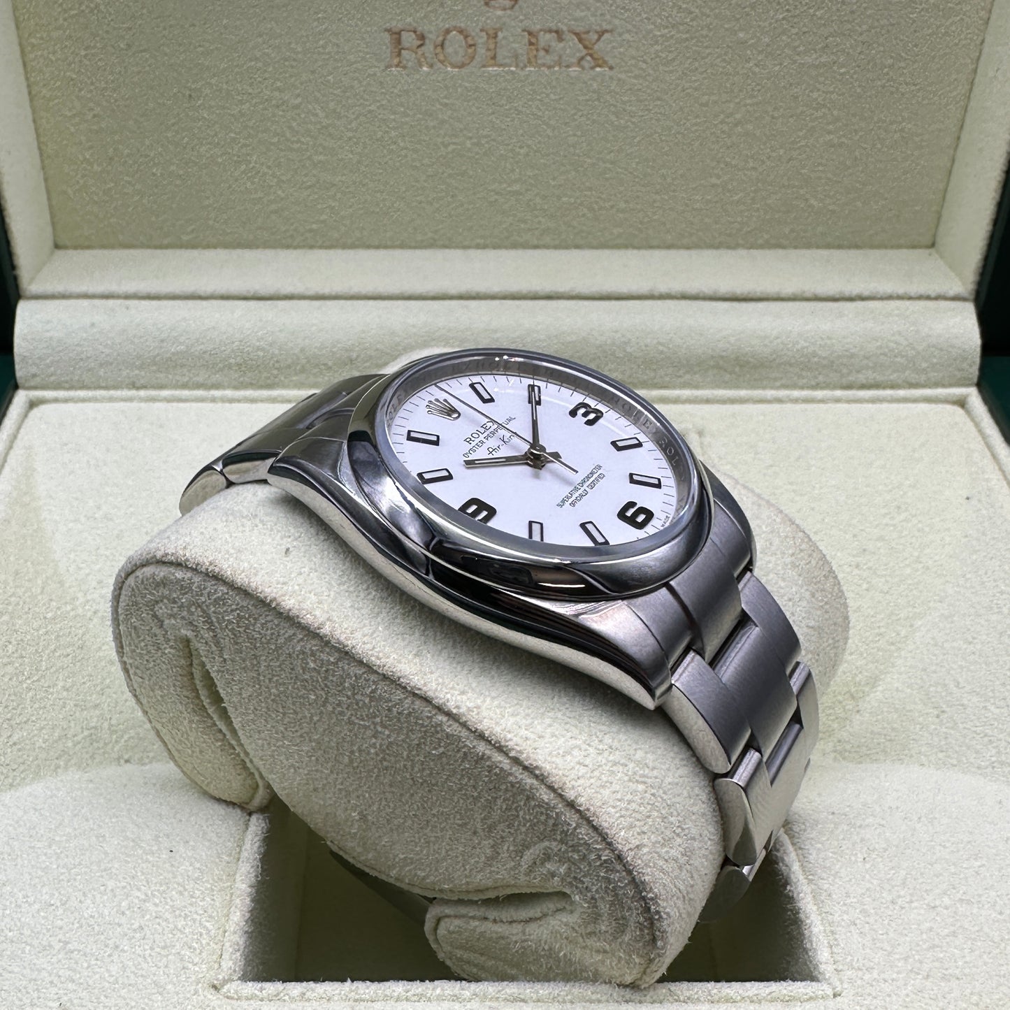 ROLEX AIRKING 34MM 114200 FULL SET 2010