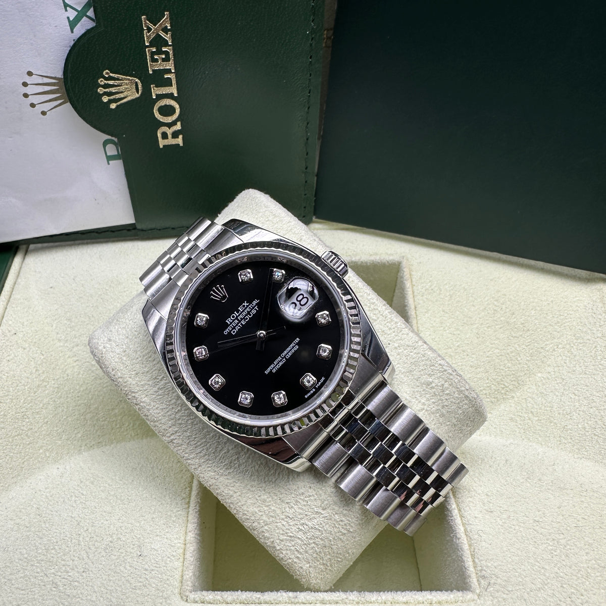 ROLEX DATEJUST 36mm 116234 FULL SET 2007