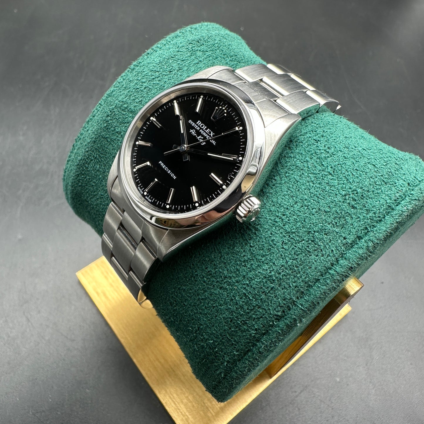 ROLEX AIRKING 34mm 140000M FULL SET 2001