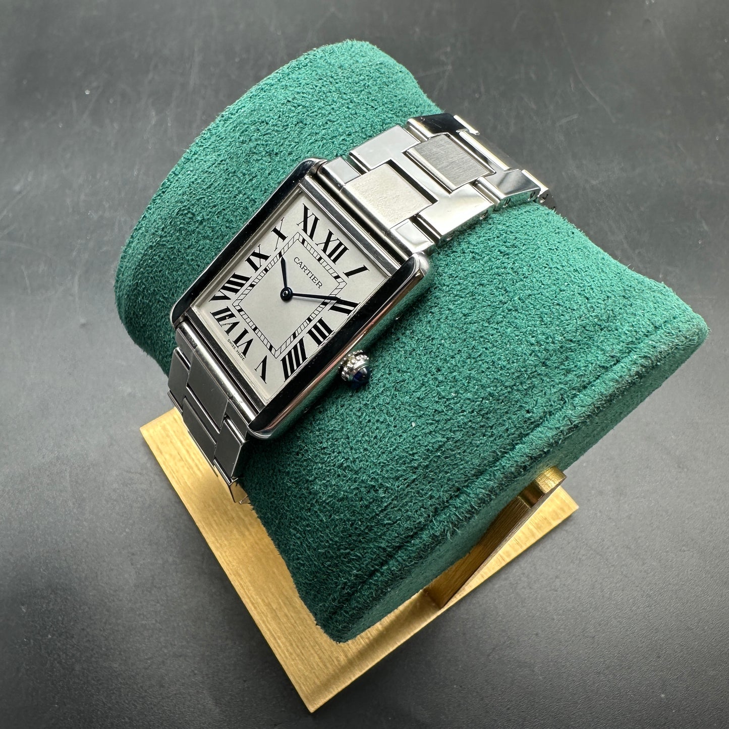 CARTIER TANK SOLO MEDIUM FULL SET 2011