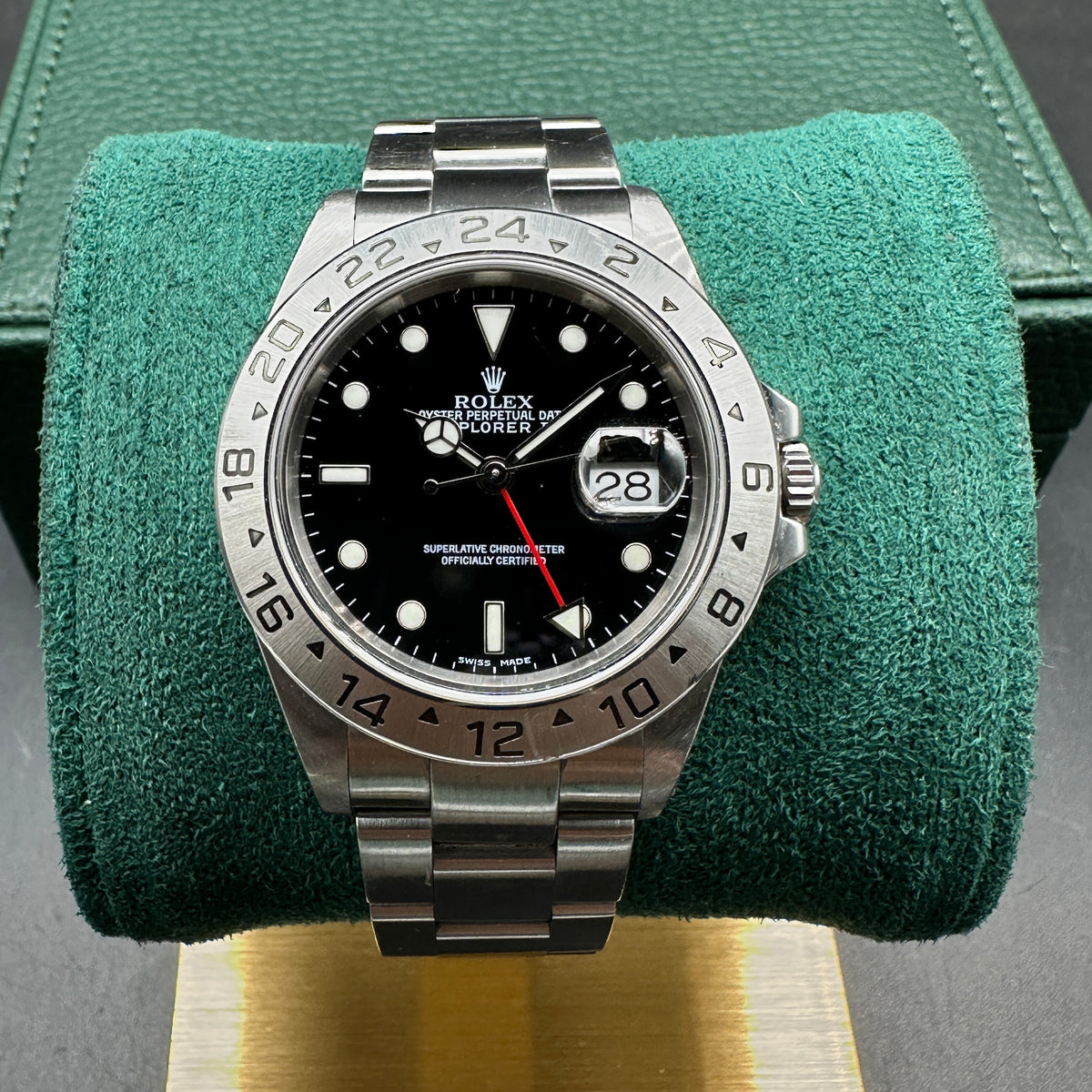 ROLEX EXPLORER II 40mm 16570 FULL SET 2002