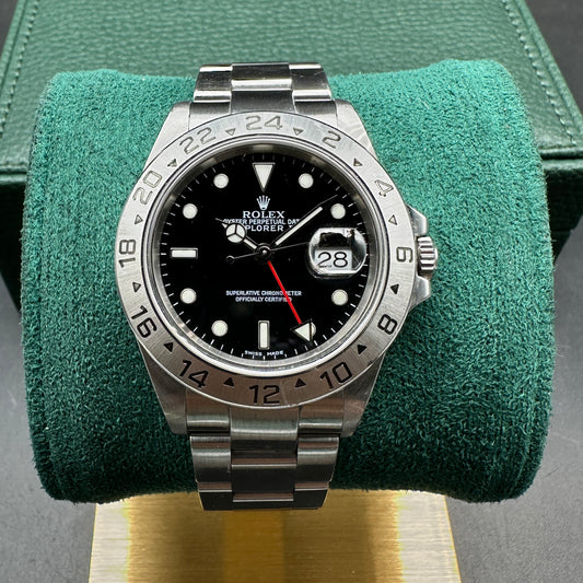 ROLEX EXPLORER II 40mm 16570 FULL SET 2002