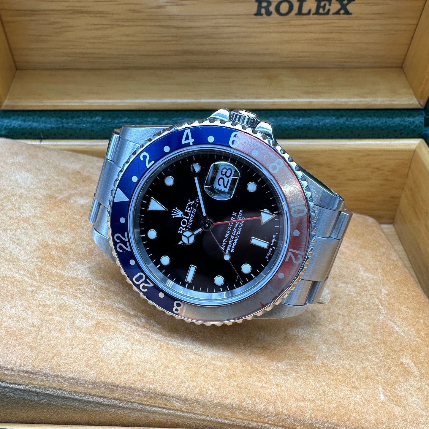 ROLEX GMT MASTER II 16710 FULL SET ITALIANO 2003
